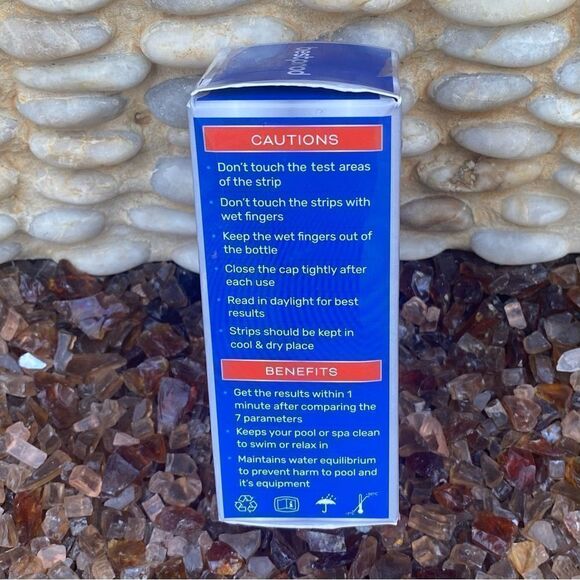NIB New! Pool and Spa Test Strips 7 in 1 Quick Super Accurate 100 count - Picture 9 of 12